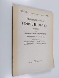 Finnisch-ugrische Forschungen XXXII, 3