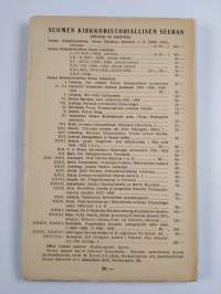Suomen kirkkohistoriallisen seuran vuosikirja 1929-30