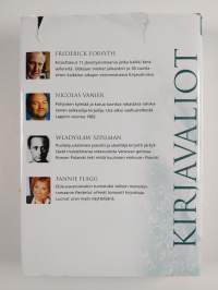 Kirjavaliot : Forsyth, Frederick : Kostaja; Vanier, Nicolas : Suuren pohjoisen laulu; Szpilman, Wladyslaw : Pianisti; Flagg, Fannie : Punaisten lintujen joulu