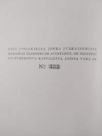 Juhlakirja Yrjö Hirnin kuusikymmenvuotispäiväksi 7.12.1930 (numeroitu)