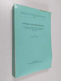 Uralier und Indogermanen : die älteren Berührungen zwischen den uralischen und indogermanischen Sprachen (signeerattu, tekijän omiste)