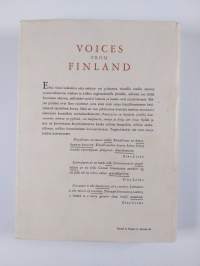Voices from Finland : an anthology of Finlands verse and prose in English, Finnish and Swedish