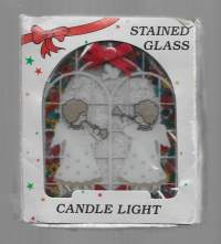 Candle Light Stained glass - avaamaton tuotepakkaus 13x11x4 cm
