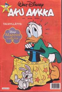 Aku Ankka 1994 N:o 8 (23.2.1994). Talviyllätys: Aladdin Galleria