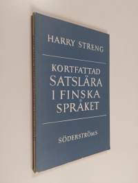 Kortfattad satslära i finska språket