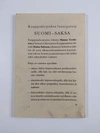 Saksan kauppakirjeenvaihdon alkeisharjoituksia