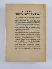 Elämäni taiteen palveluksessa