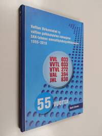 Valtion virkamiehet ry valtion palkkalaisten kokoojana SAK-laiseen ammattiyhdistysliikkeeseen 1955-2010 : 55 vuotta (signeerattu, tekijän omiste)