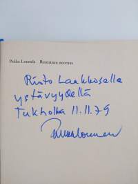 Rautainen nuoruus : välikysyjien kronikka (signeerattu, tekijän omiste)