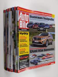 Auto Bild Suomi vuosikerta 2014 (puuttuu nro 15)