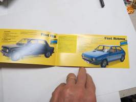 Fiat - Taskutietoa Fiat-autoista -myyntiesite / brochure