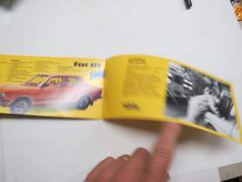 Fiat - Taskutietoa Fiat-autoista -myyntiesite / brochure