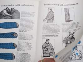 Tunturisusi Fjällräven 1987/1988 rinkat, reput, tarvikkeet -myyntiesite / tuoteluettelo