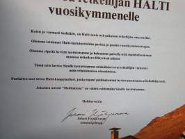 Halti retkeily 1980 rinkat, reput, tarvikkeet -myyntiesite