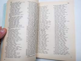 Turun kaupungin kunnallisverokalenteri 1973 vuoden 1972 tuloista