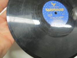 Fonogram Barnparaden Bp 3 - Jag heter Pippi Långstrump (solistina Viveca Serlachius) / Hej, vad vindarna tjuter -savikiekkoäänilevy / 78 rpm record