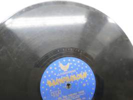 Fonogram Barnparaden Bp 3 - Jag heter Pippi Långstrump (solistina Viveca Serlachius) / Hej, vad vindarna tjuter -savikiekkoäänilevy / 78 rpm record
