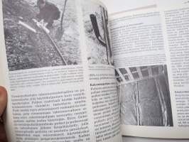 Talo ja Koti -kirjasarja osat 1-8, täydellinen sarja - yleistajuinen johdatus 1970-luvun pientalorakentamiseen (silloisine virheineen!), runsas kuvitus, mainoksia