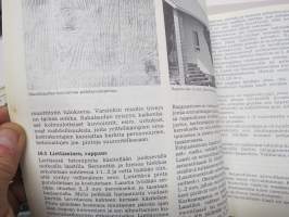 Talo ja Koti -kirjasarja osat 1-8, täydellinen sarja - yleistajuinen johdatus 1970-luvun pientalorakentamiseen (silloisine virheineen!), runsas kuvitus, mainoksia