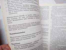 Talo ja Koti -kirjasarja osat 1-8, täydellinen sarja - yleistajuinen johdatus 1970-luvun pientalorakentamiseen (silloisine virheineen!), runsas kuvitus, mainoksia