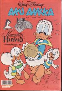 Aku Ankka 1992 N:o 33 (12.8.1992). LIITE: Kaunotar ja Kulkuri -lukujärjestys.