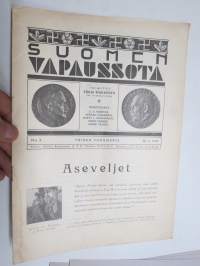 Suomen Vapaussota 1933 nr 3, Pommijääkärinä Pohjan perukoilla, Punaisten sotaneuvottelut Suomenlinnasta, K.A. Wegeiuksen Jääkärikirjat, Simon kahakka