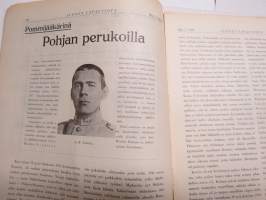 Suomen Vapaussota 1933 nr 3, Pommijääkärinä Pohjan perukoilla, Punaisten sotaneuvottelut Suomenlinnasta, K.A. Wegeiuksen Jääkärikirjat, Simon kahakka