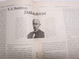 Suomen Vapaussota 1933 nr 3, Pommijääkärinä Pohjan perukoilla, Punaisten sotaneuvottelut Suomenlinnasta, K.A. Wegeiuksen Jääkärikirjat, Simon kahakka