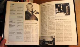 Itsenäinen Suomi - Seitsemän vuosikymmentä kansakunnan elämästä, 1987. Kronologisesti etenevä, monipuolinen kirja itsenäisen Suomen vaiheista maailmanhistoriassa