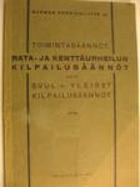 Rata- ja kenttäurheilun kilpailusäännöt