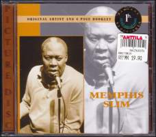 CD Memphis Slim.   Kokoelma, 1997. 22 Bluesin taitajan parhaimpia ja tunnetuimpia esityksiä. 6-sivuinen vihkonen mukana.