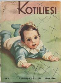 Kotiliesi 1941 nr 1  kansi Martta Wendelin