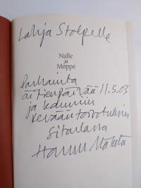 Nalle ja Moppe : Eino Leinon ja L. Onervan elämä (signeerattu, tekijän omiste)