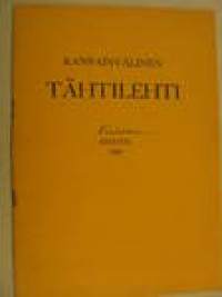 Kansainvälinen tähtilehti toukokuu-kesäkuu 1930