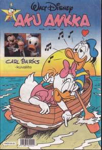 Aku Ankka 1994 N:o 29 (20.7.1994). Carl Barks kuvaliite