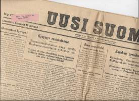 Uusi Suomi  18.9..  1920