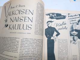 Kotiliesi 1936 nr 18, 15.9.1936 syyskuu II, Kansikuva Martta Wendelin, Syökää mutta syökää oikein, Maljakkokukat, Matkailumessuilla, Pihlajanmarja, ym.