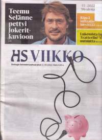 HS Viikko 35/2022 - 2.9. - 8.9.2022 sekä Kulttuuriliite. Helsingin Sanomien parhaat jutut.