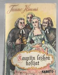 Kauniin lesken kosijat : kevyt kertomus entisaikojen avioliittomarkkinoistaKirjaHenkilö Himmi, Tauno, 1903-1976AAK 1952.