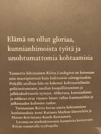 Riitta Lindegren - minä, toimittaja