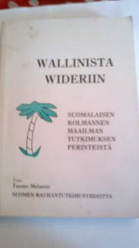 Wallinista Wideriin: suomalaisen kolmannen maailman tutkimuksen perinteistä