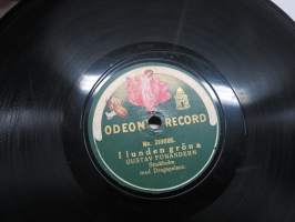 International Talking Machine Co - Odeon Record 310004 - Gustav Fonandern - Mina två flammor / 310005 - I lunden gröna -savikiekkoäänilevy / 78 rpm record