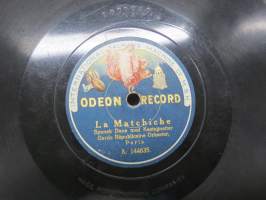 International Talking Machine Co - Odeon Record A. 144634 Amoretten Vals - 144635 - Garde Republicaine Orkester - La Matchiche  -savikiekkoäänilevy / 78 rpm record