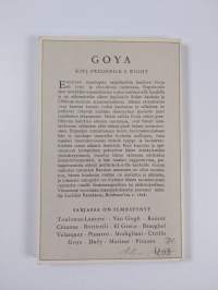 Goya (Francisco Jose de Goya y Lucientes) : (1746-1828)