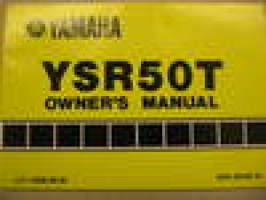 Yamaha YSR50T owner´s manual käyttöohjekirja