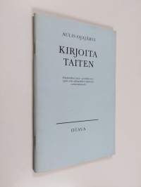 Kirjoita taiten : harjoituksia lause- ja yhdyssanatajun sekä välimerkkien käyttelyn varmentamiseksi