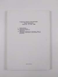 Congressus Quintus Internationalis Fenno-Ugristarum - Turku 20-27. VIII. 1980 Pars 1-7