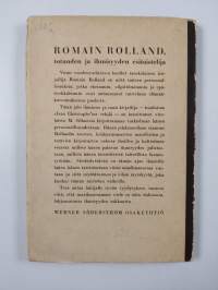 Romain Rolland : totuuden ja ihmisyyden esitaistelija