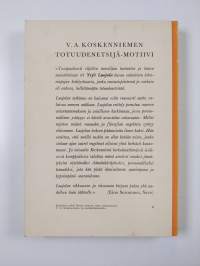 V. A. Koskenniemen totuudenetsijä-motiivi