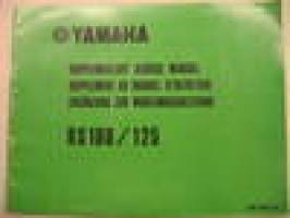 Yamaha RS100 / 125 supplementary service manual